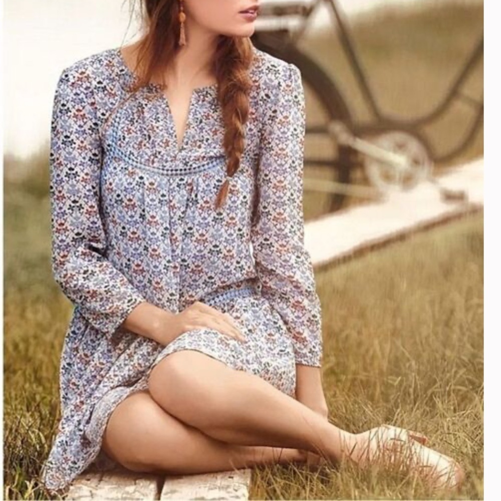 Holding‎ Horses Anthropologie Betony Floral Swing Dress